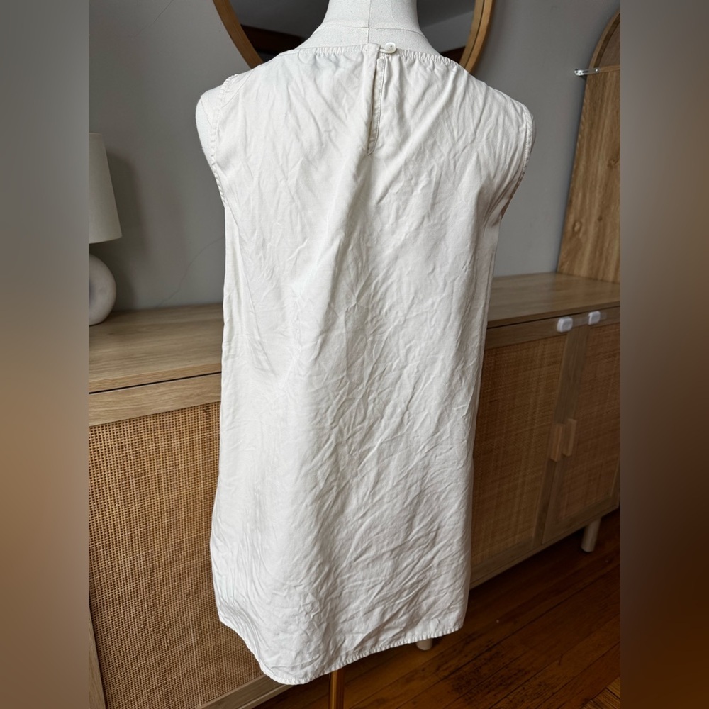 A.K.A. Eddie Bauer | Sleeveless Longline Silk Blend Top - Picture 4 of 6